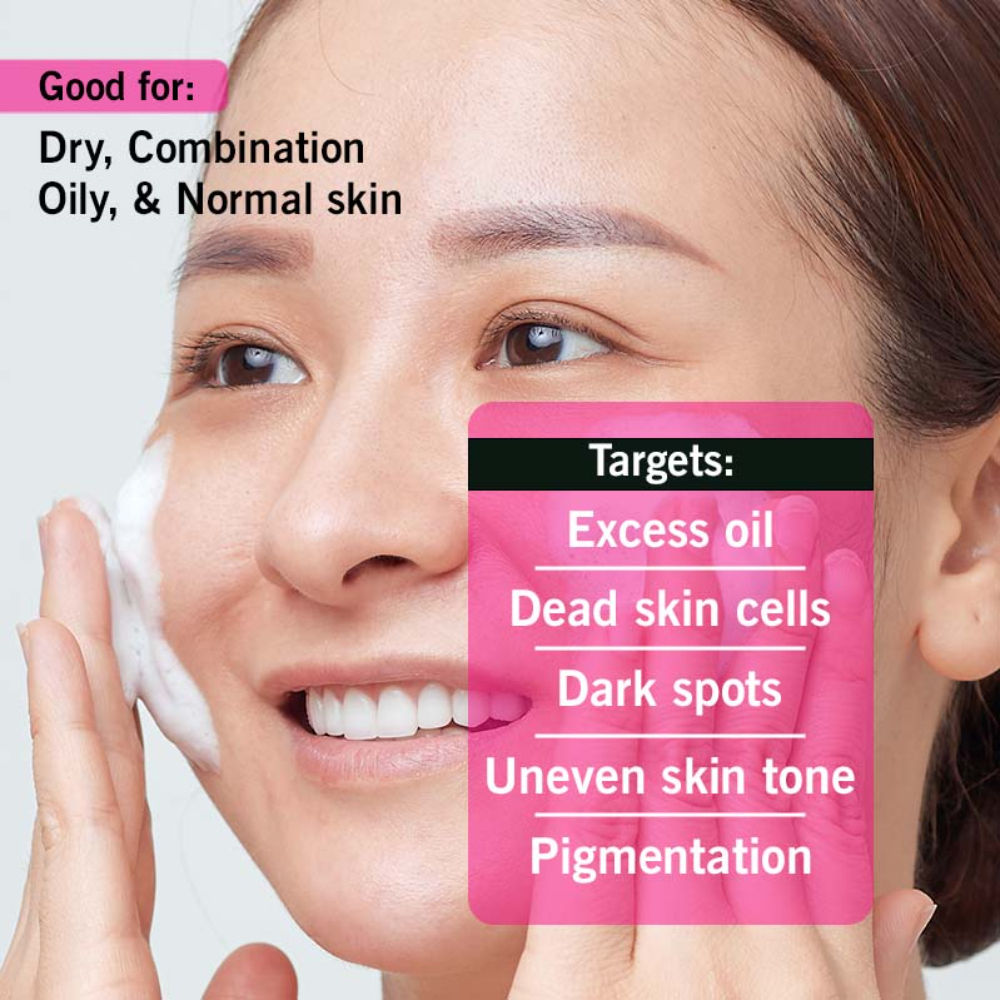 Plus Skin Whitening Foaming Face Wash
