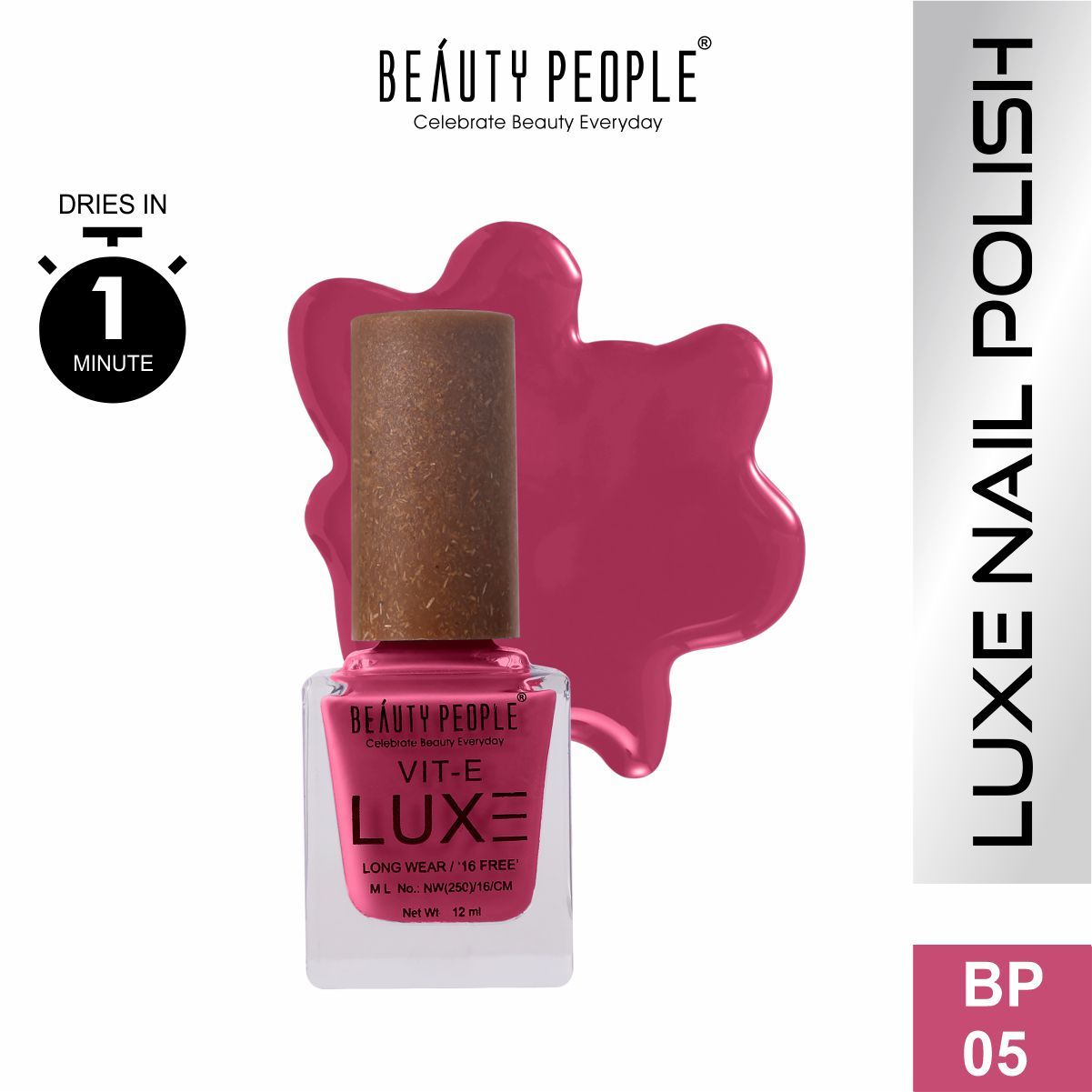 Luxe Premium With Vit E Nail Polish - 381 Profile Pink