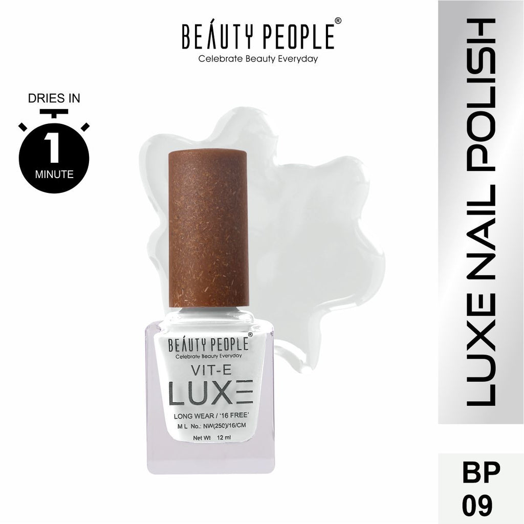 Luxe Premium With Vit E Nail Polish - 136 White Bright