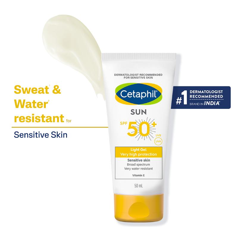 Sun SPF 50+ Light Gel Very High Protection Mineral Base for All Skin Types, Sensitive Skin