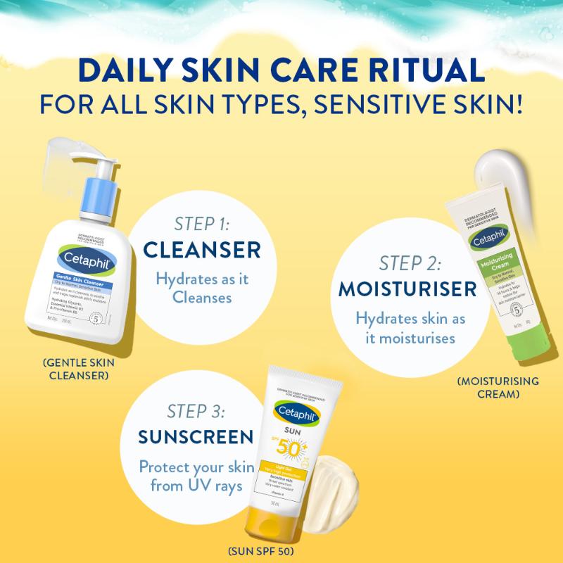 Sun SPF 50+ Light Gel Very High Protection Mineral Base for All Skin Types, Sensitive Skin