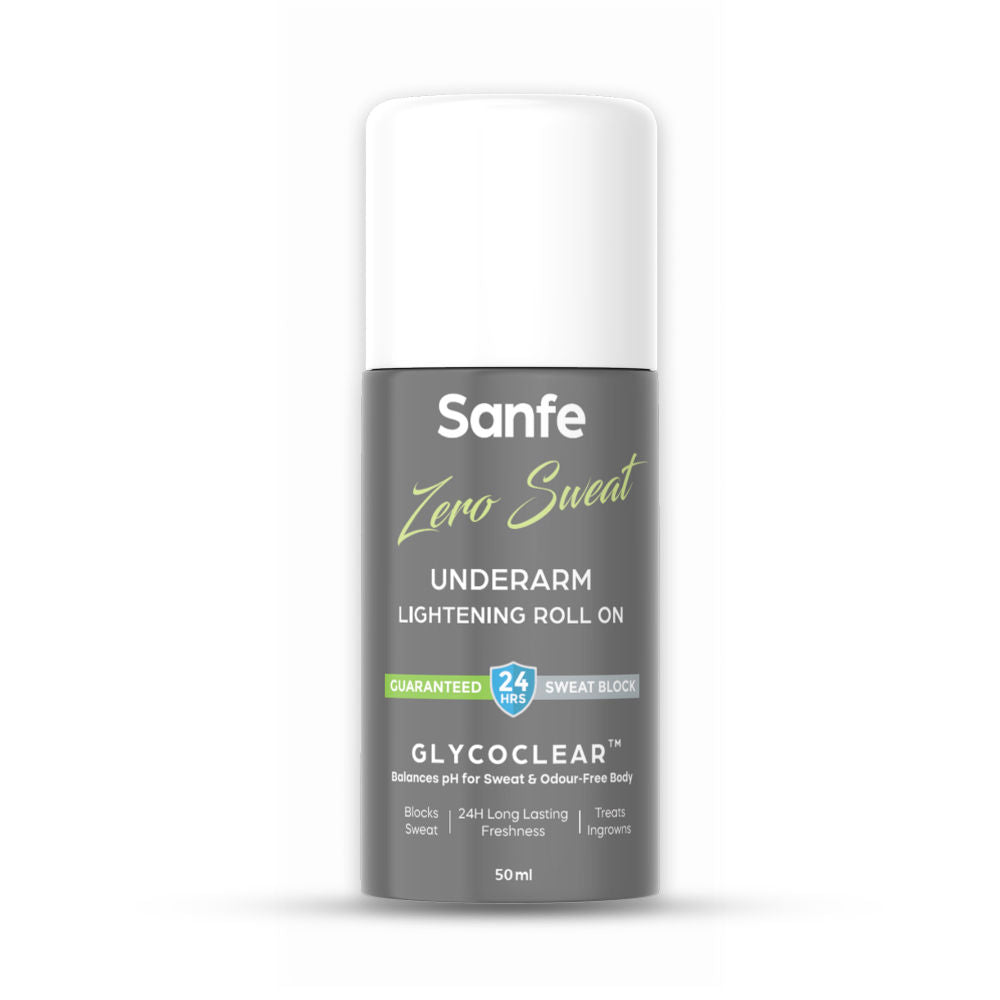 Zero Sweat Underarm Lightening Roll On, Lightens & Remove Pigmentation | Men & Women, 50ml