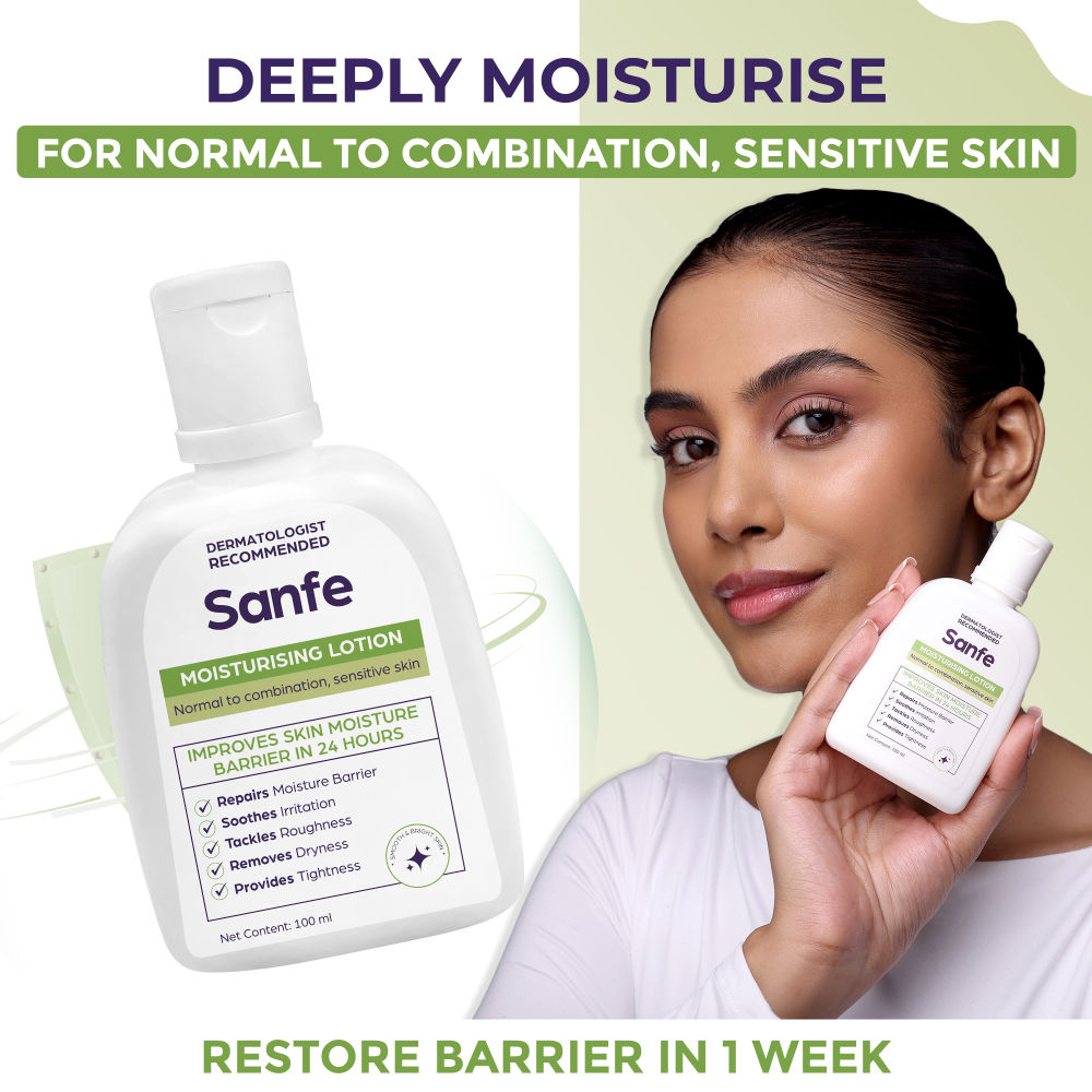 Moisturising Lotion | Improves skin moisture barrier in 24 hours | For all skin types | 100ml