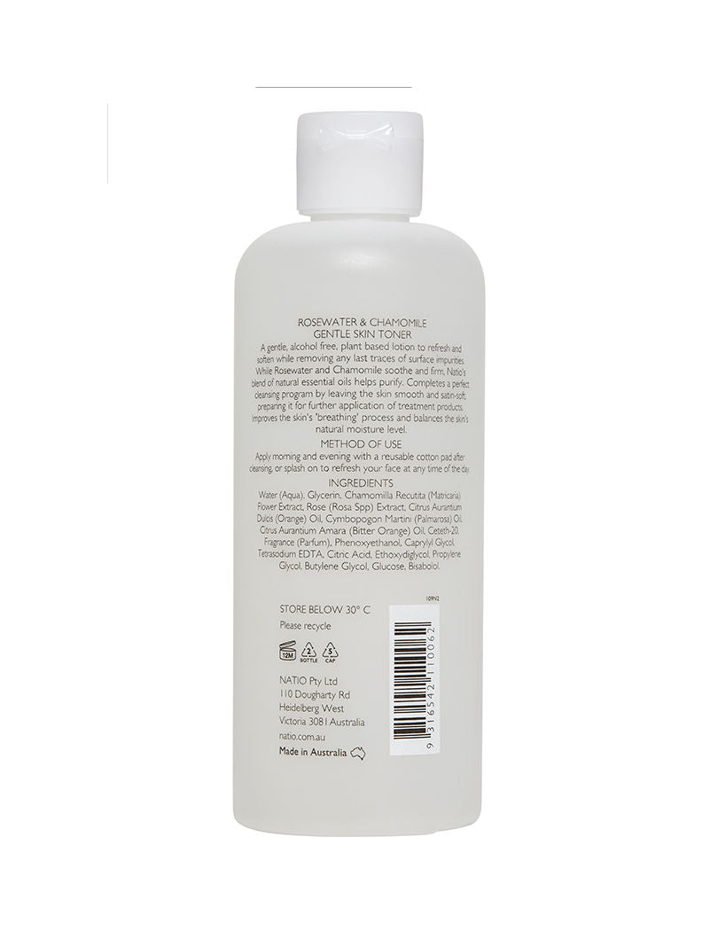 Aromatherapy Rosewater And Chamomile Gentle Skin Toner