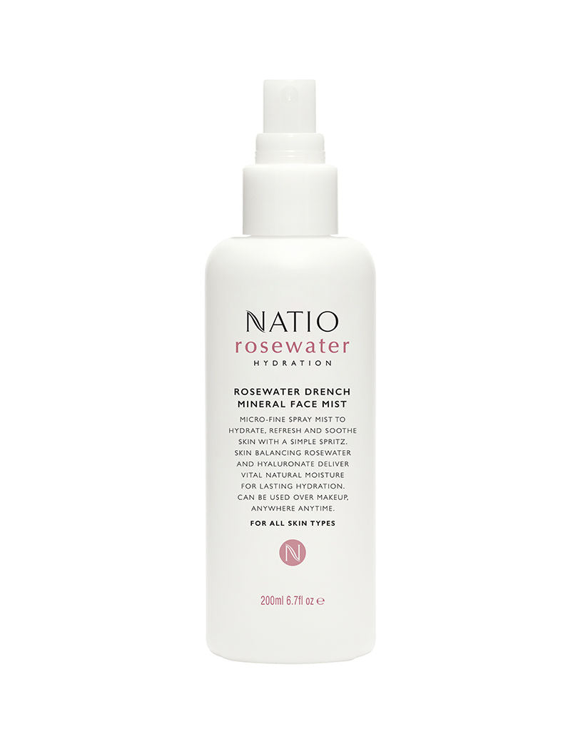 Rosewater Hydration Drench Mineral Face Mist