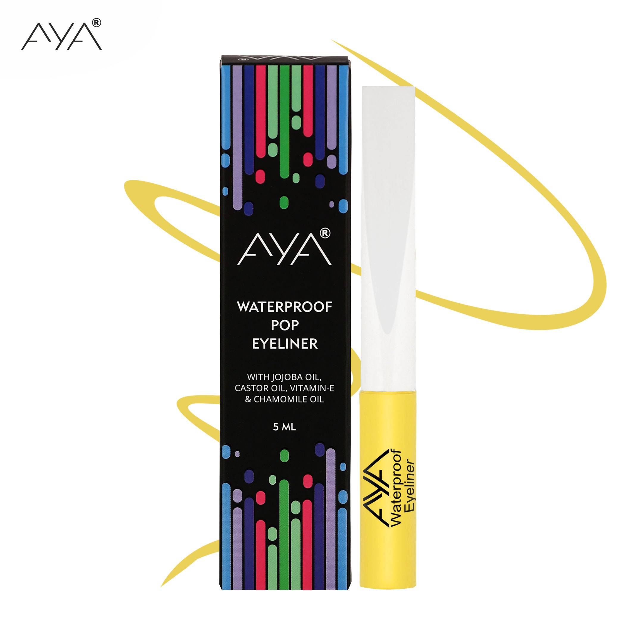 Waterproof Pop Eyeliner - Lemon Yellow