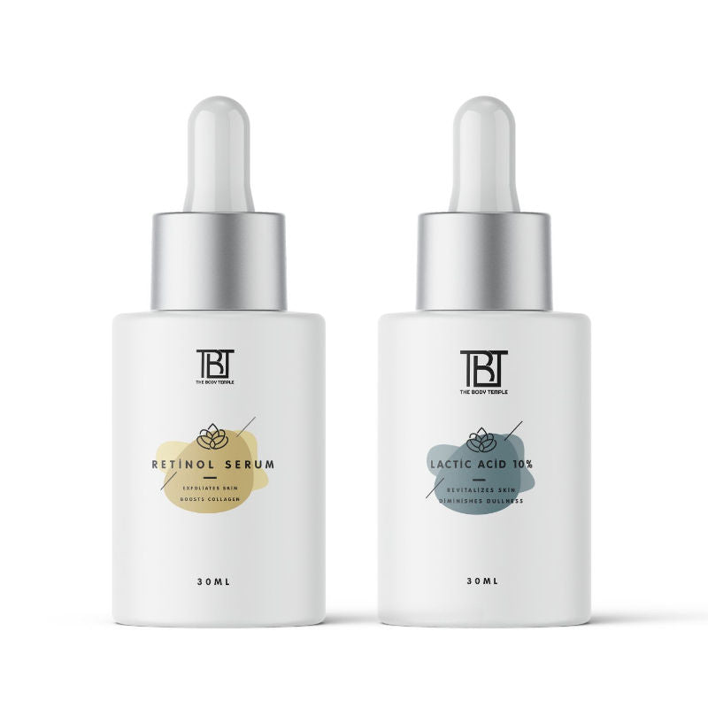 Retinol 0.3% & Lactic Acid 10% (30Ml Each - Pack Of 1)