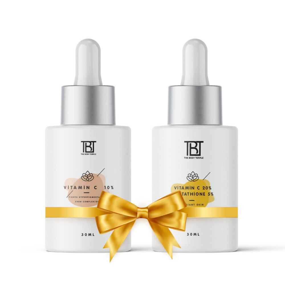 Vitamin C 10% & 20% Vitamin C + L-Glutathione 5% (30Ml Each - Pack Of 1) - 60ml