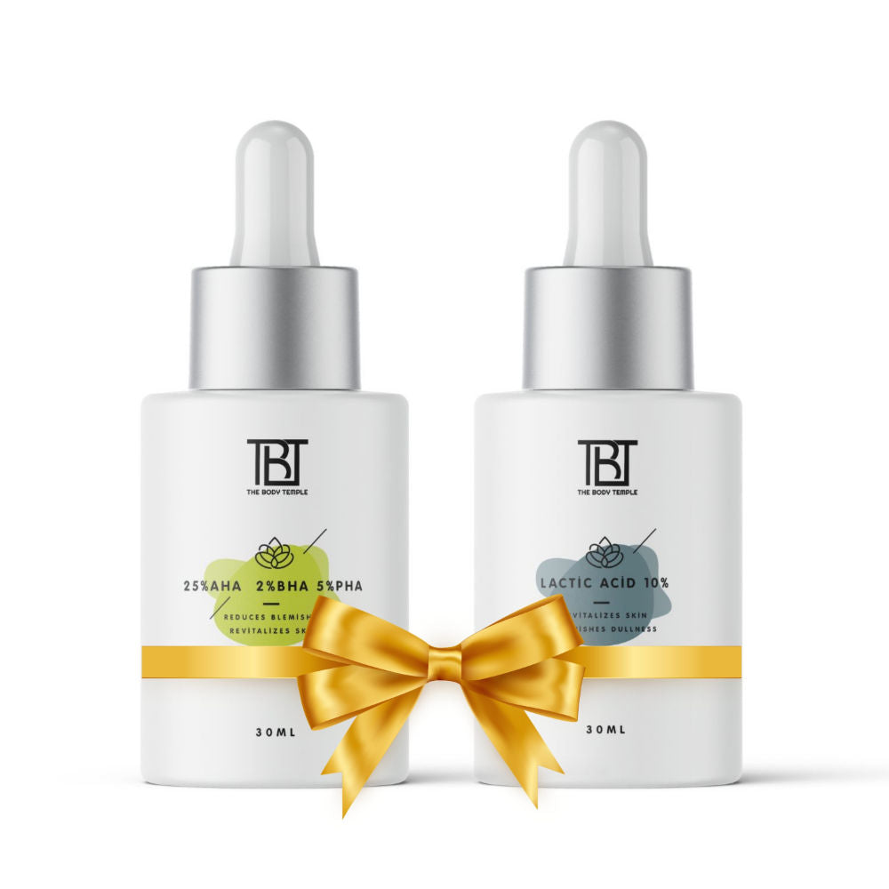 AHA 25% + BHA 2% + PHA 5% & Lactic Acid 10% (30Ml Each - Pack Of 1) - 60ml