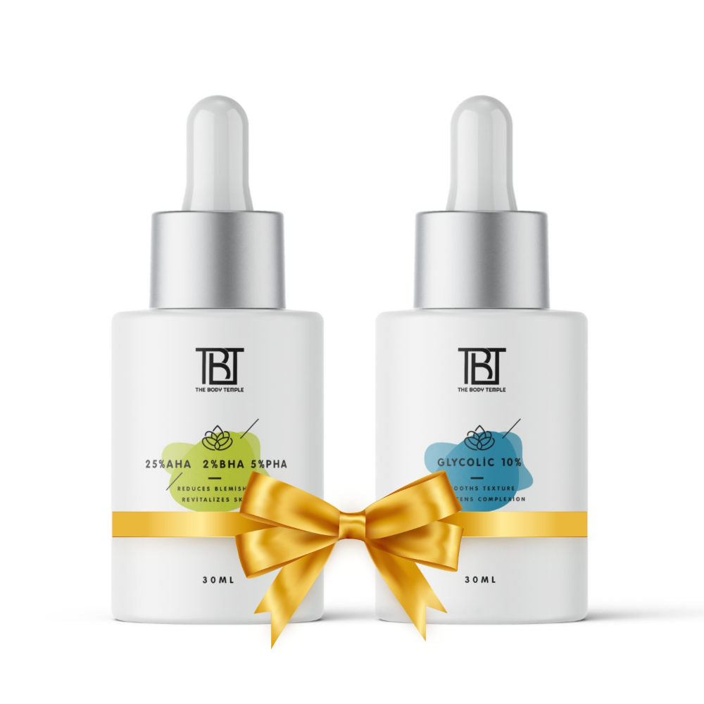 AHA 25% + BHA 2% + PHA 5% & Glycolic Acid 10% (30Ml Each - Pack Of 1) - 60ml