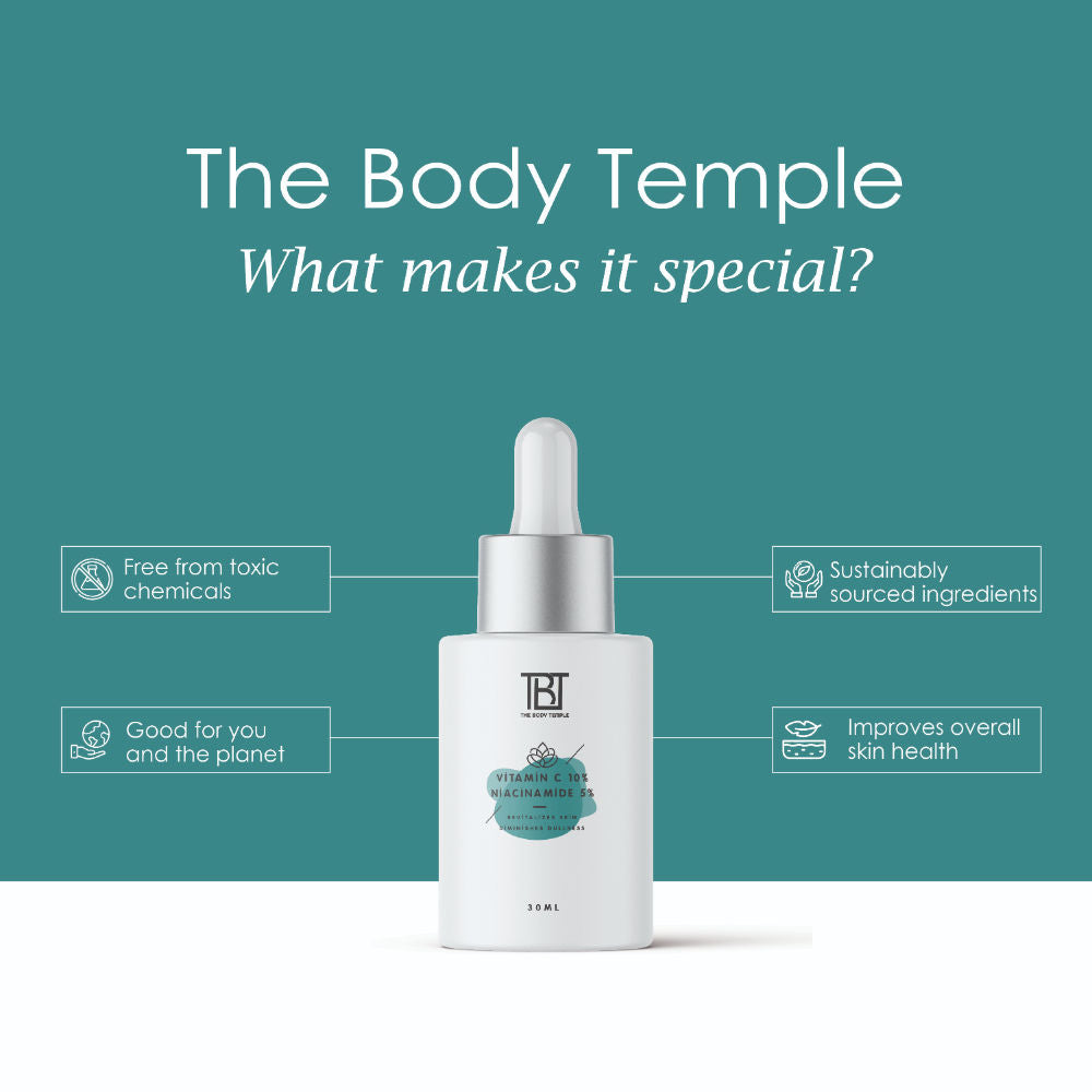 Retinol 0.3% & Vitamin C 10% + Niacinamide 5% (30ML Each - Pack of 1)