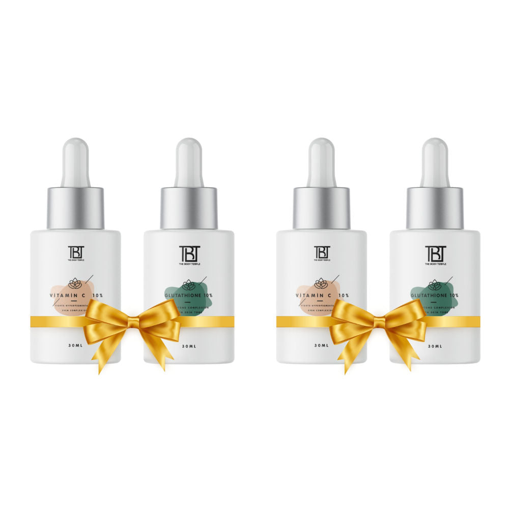 Vitamin C 10% & Glutathione 10% (30Ml Each - Pack Of 1) - 120ml