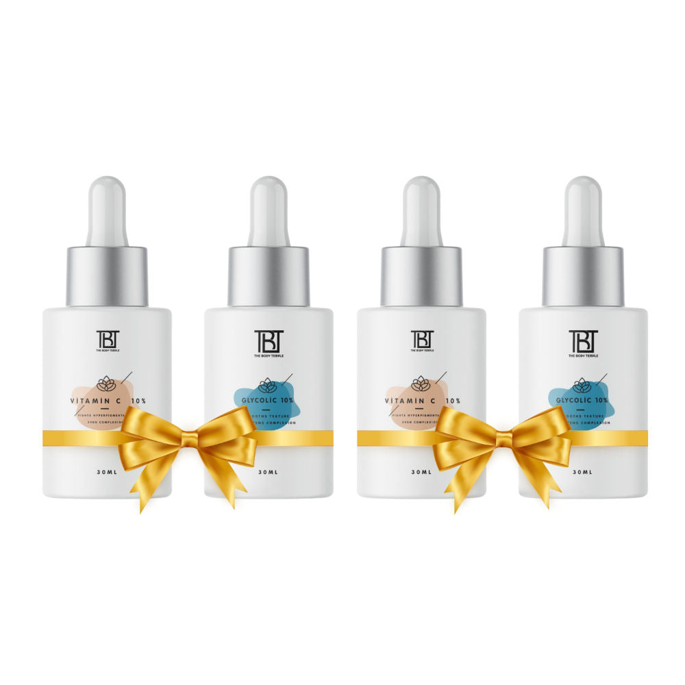 Vitamin C 10% & Glycolic Acid 10% (30Ml Each - Pack Of 1) - 120ml
