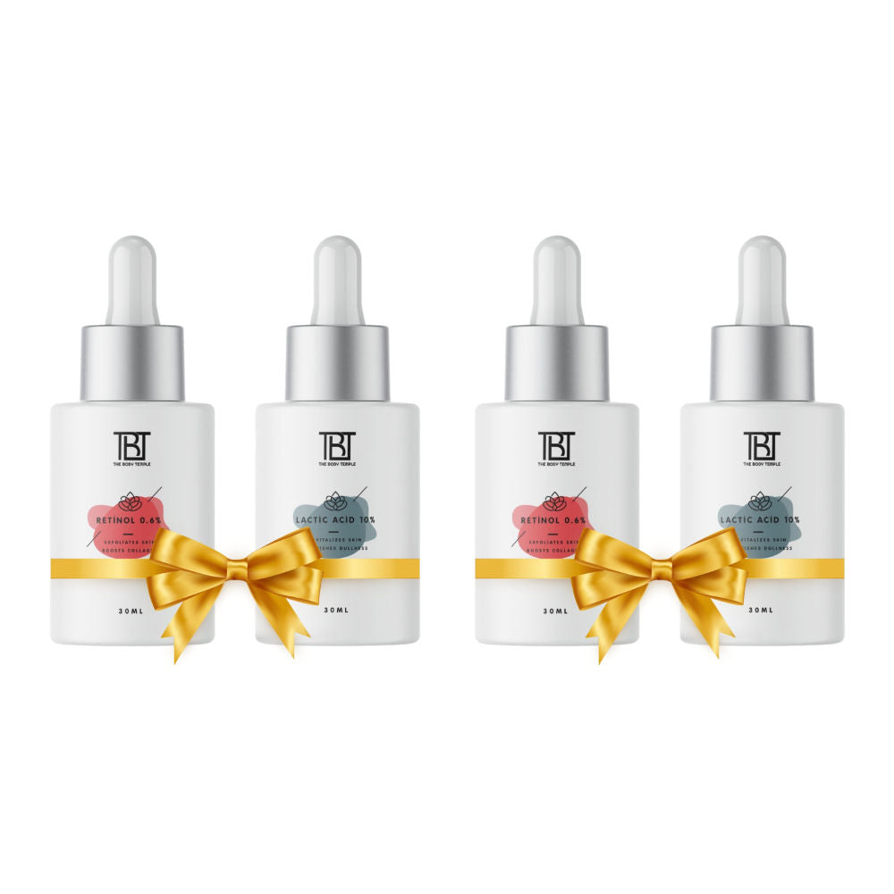 Retinol 0.6% & Lactic Acid 10% (30Ml Each - Pack Of 1) - 120ml