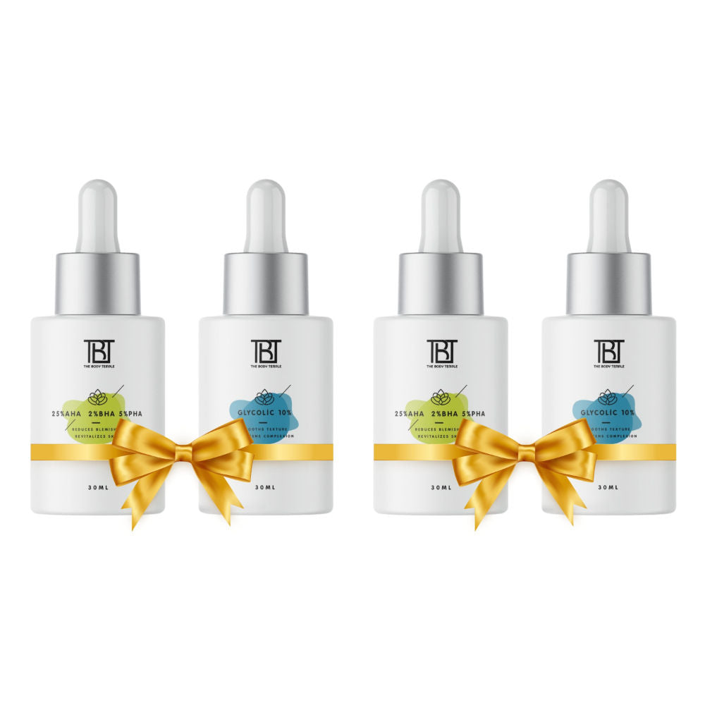 AHA 25% + BHA 2% + PHA 5% & Glycolic Acid 10% (30Ml Each - Pack Of 1)