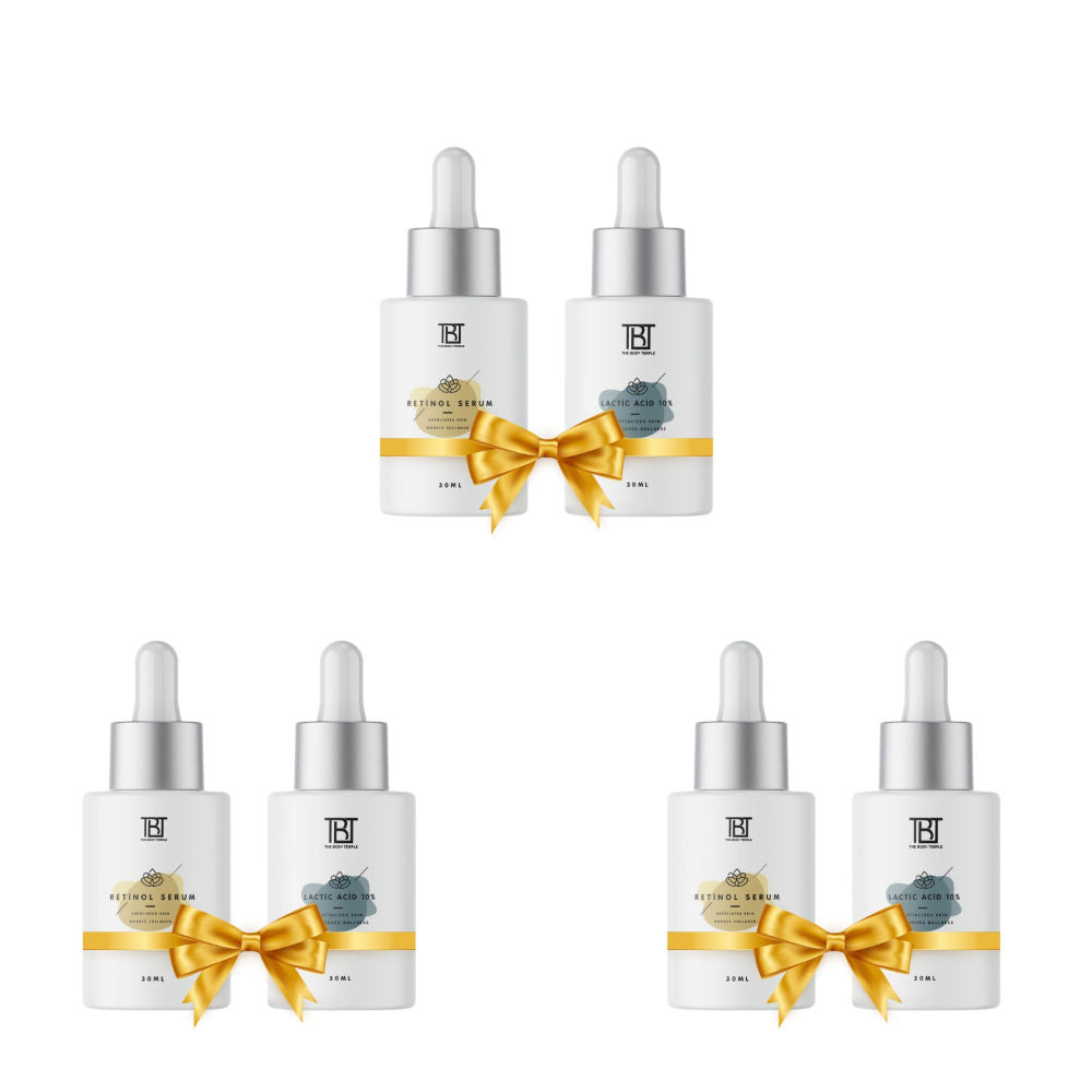 Retinol 0.3% & Lactic Acid 10% (30Ml Each - Pack Of 1) - 180ml