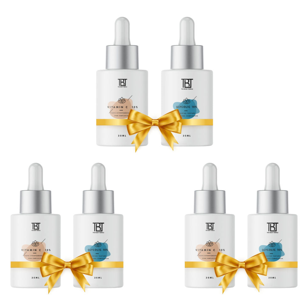 Vitamin C 10% & Glycolic Acid 10% (30Ml Each - Pack Of 1)