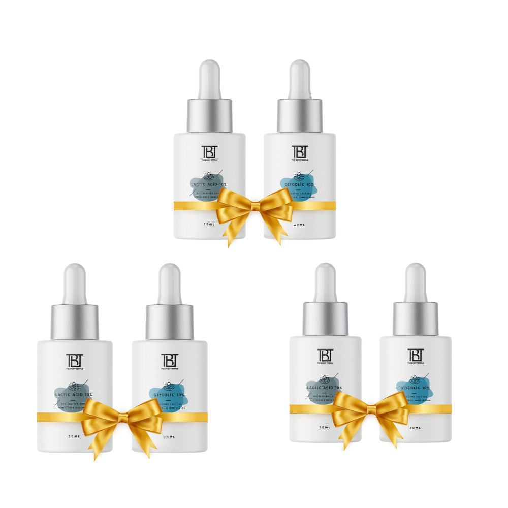 Lactic Acid 10% & Glycolic Acid 10% (30Ml Each - Pack Of 1)