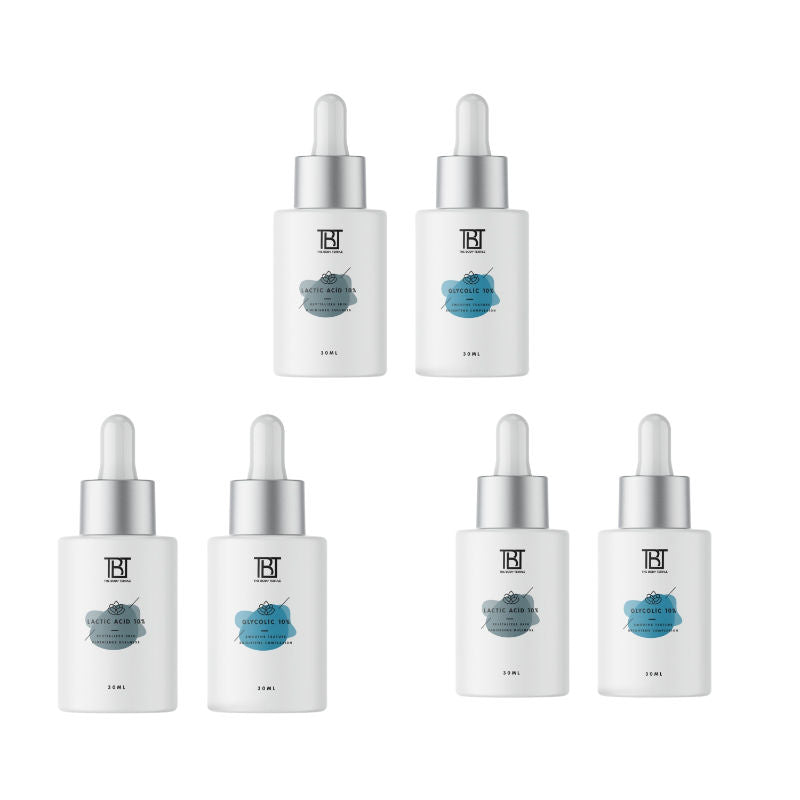 Lactic Acid 10% & Glycolic Acid 10% (30Ml Each - Pack Of 1)