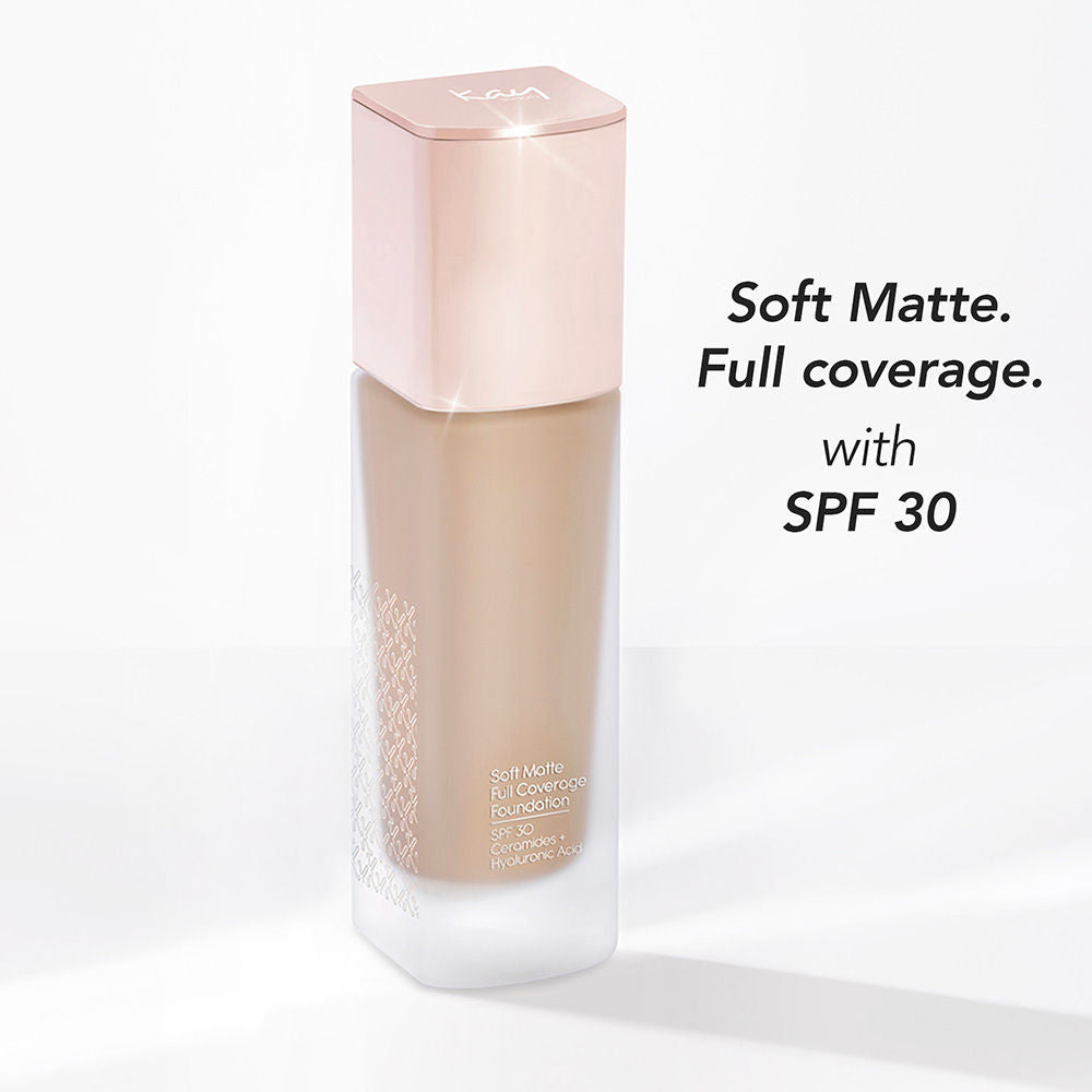 Soft Matte Full Coverage Foundation with SPF 30 - 100P Light