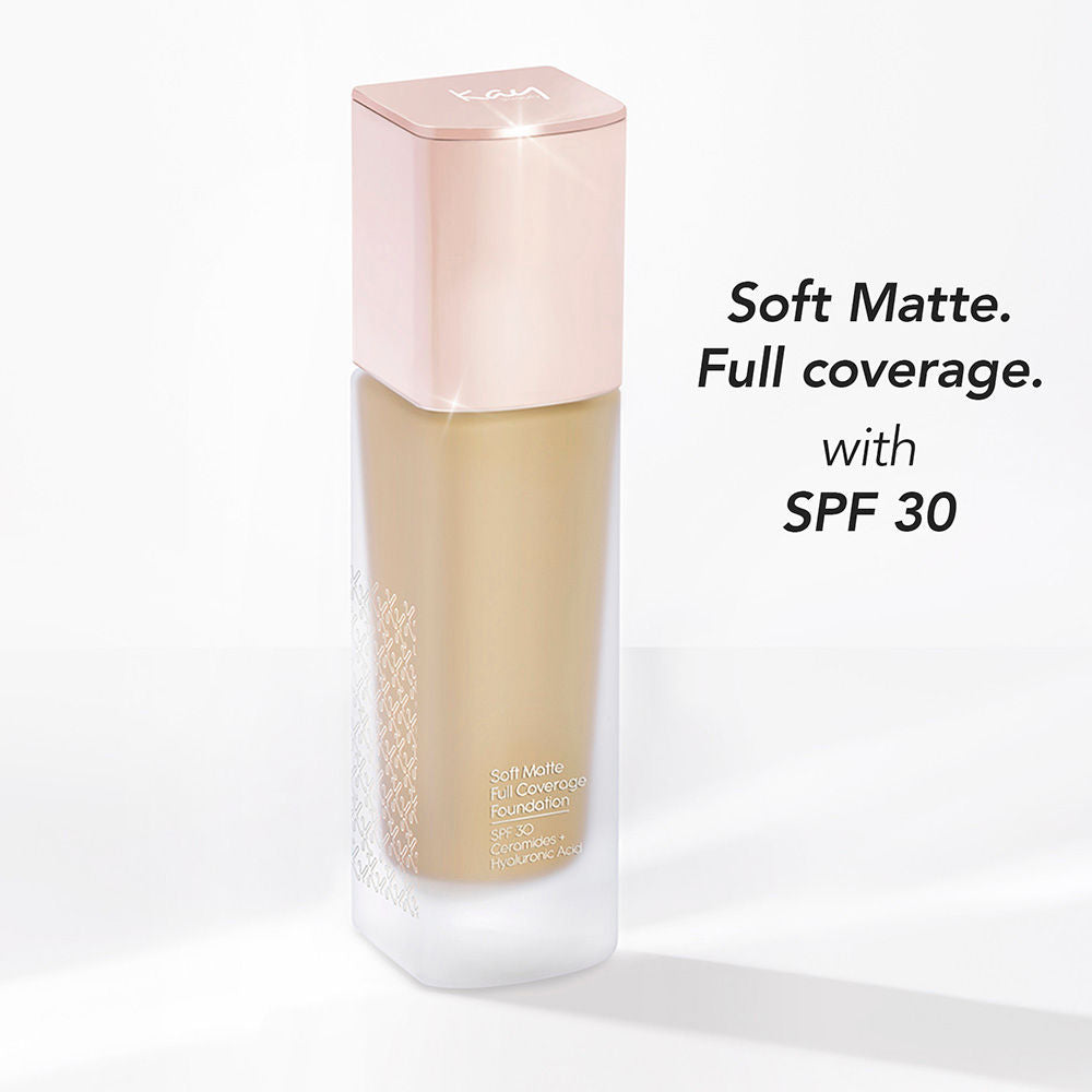 Soft Matte Full Coverage Foundation with SPF 30 - 105Y Light