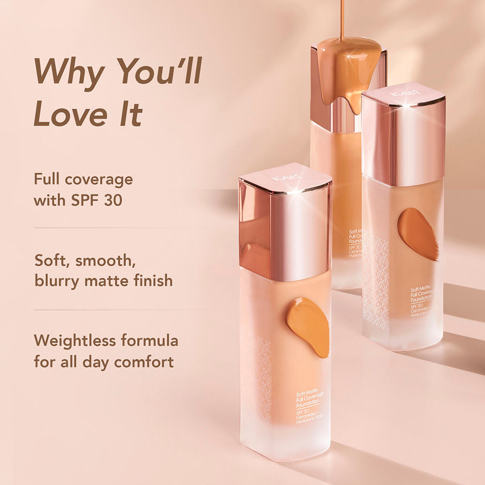Soft Matte Full Coverage Foundation with SPF 30