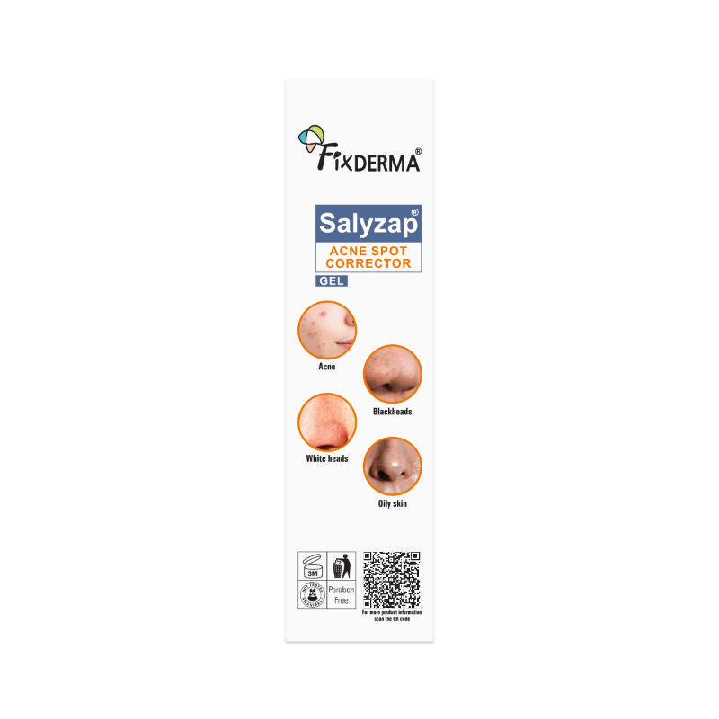 Salyzap 2% Salicylic Acid Acne Spot Corrector Gel with 2% Niacinamide Pimple Remover