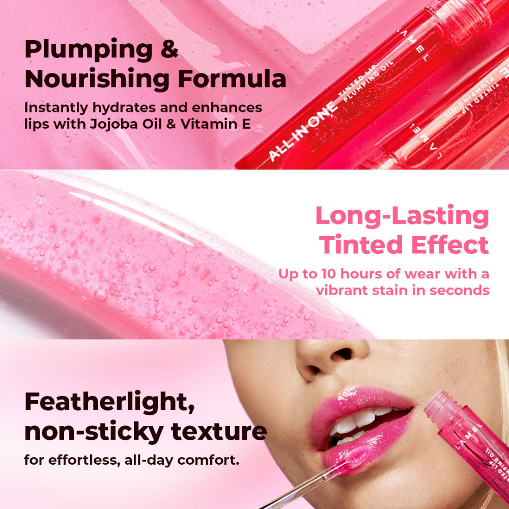All In One Lip Tinted Plumping Oil