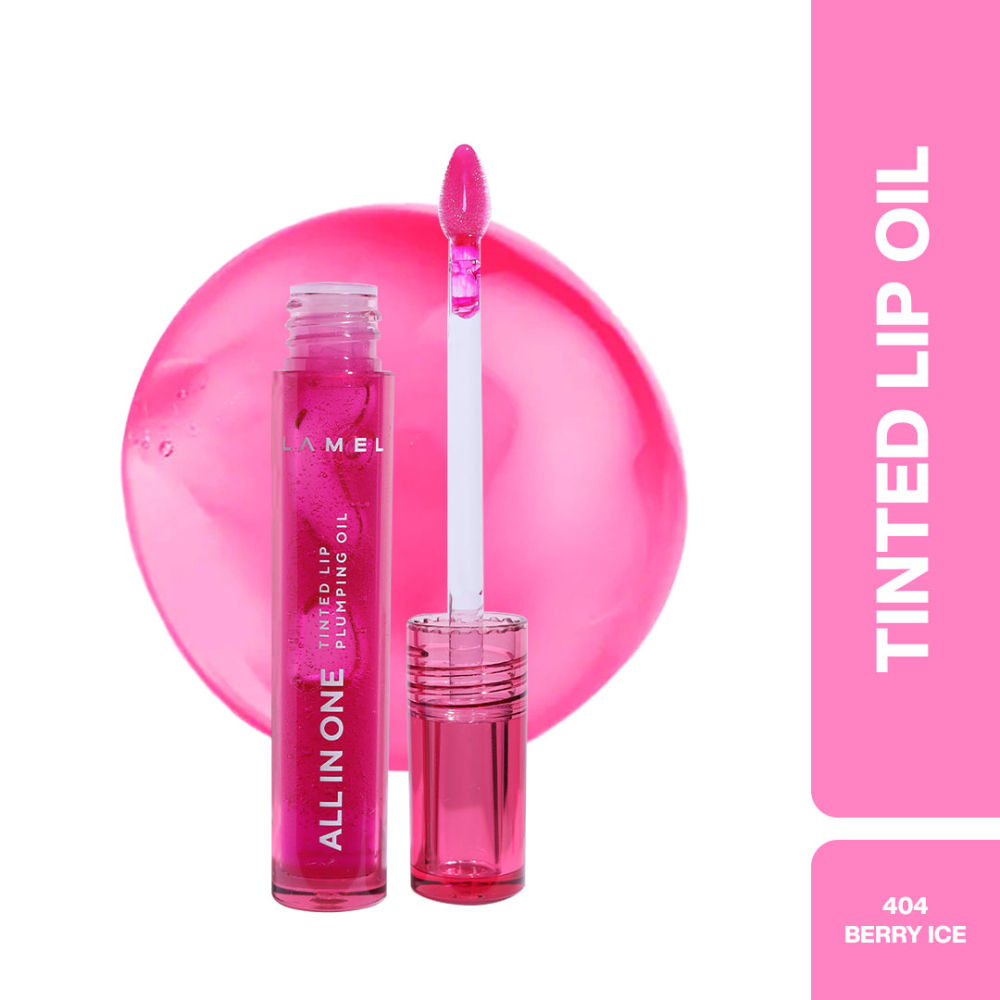 All In One Lip Tinted Plumping Oil - 404 Berry Ice