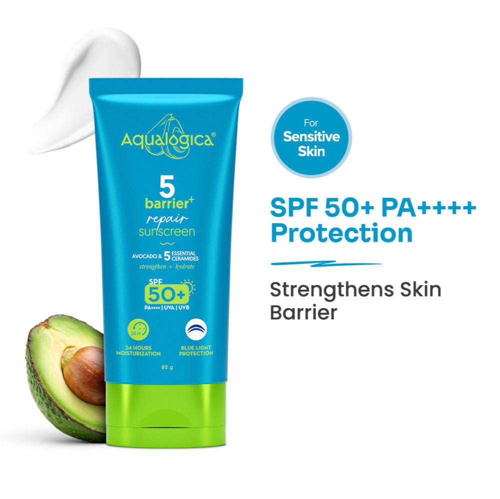 5 Barrier+ Repair Sunscreen With Avocado & 5 Essential Ceramides SPF 50 PA++++ UVA/B
