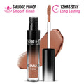No Smudge Lip Color, 12hr Long Wear Creamy Velvet Finish, Transfer Proof Formula