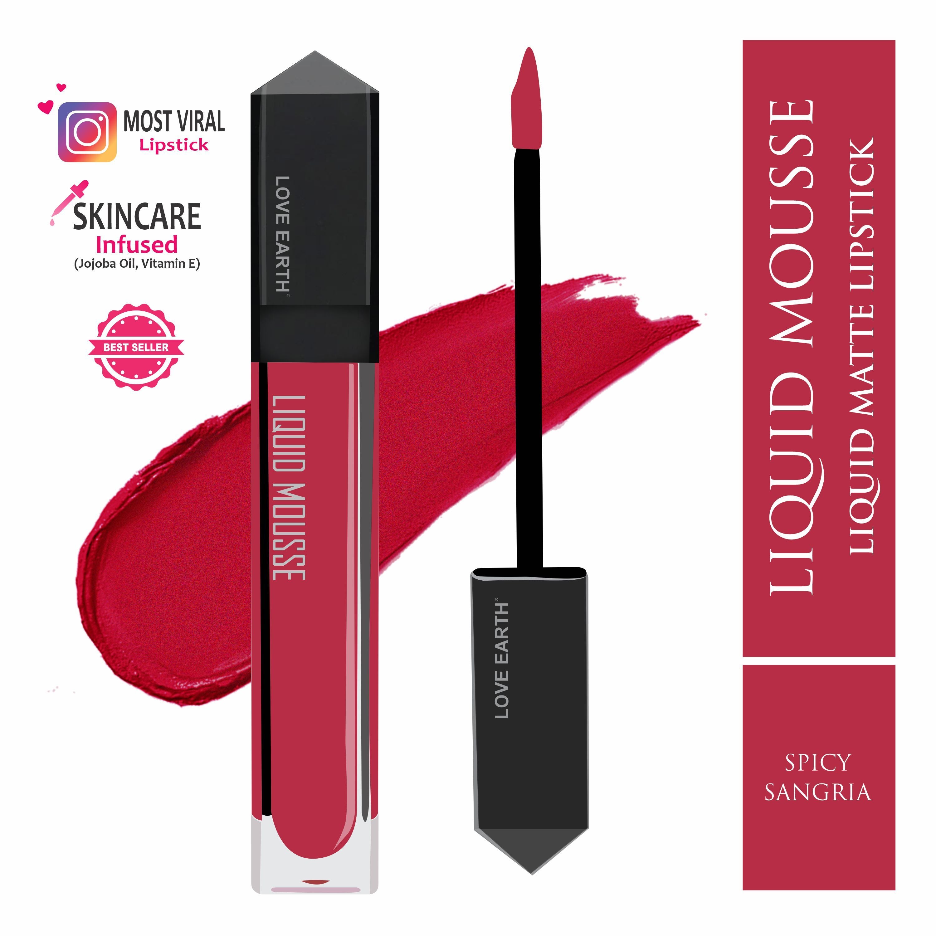 Liquid Mousse Lipstick - Spicy Sangria