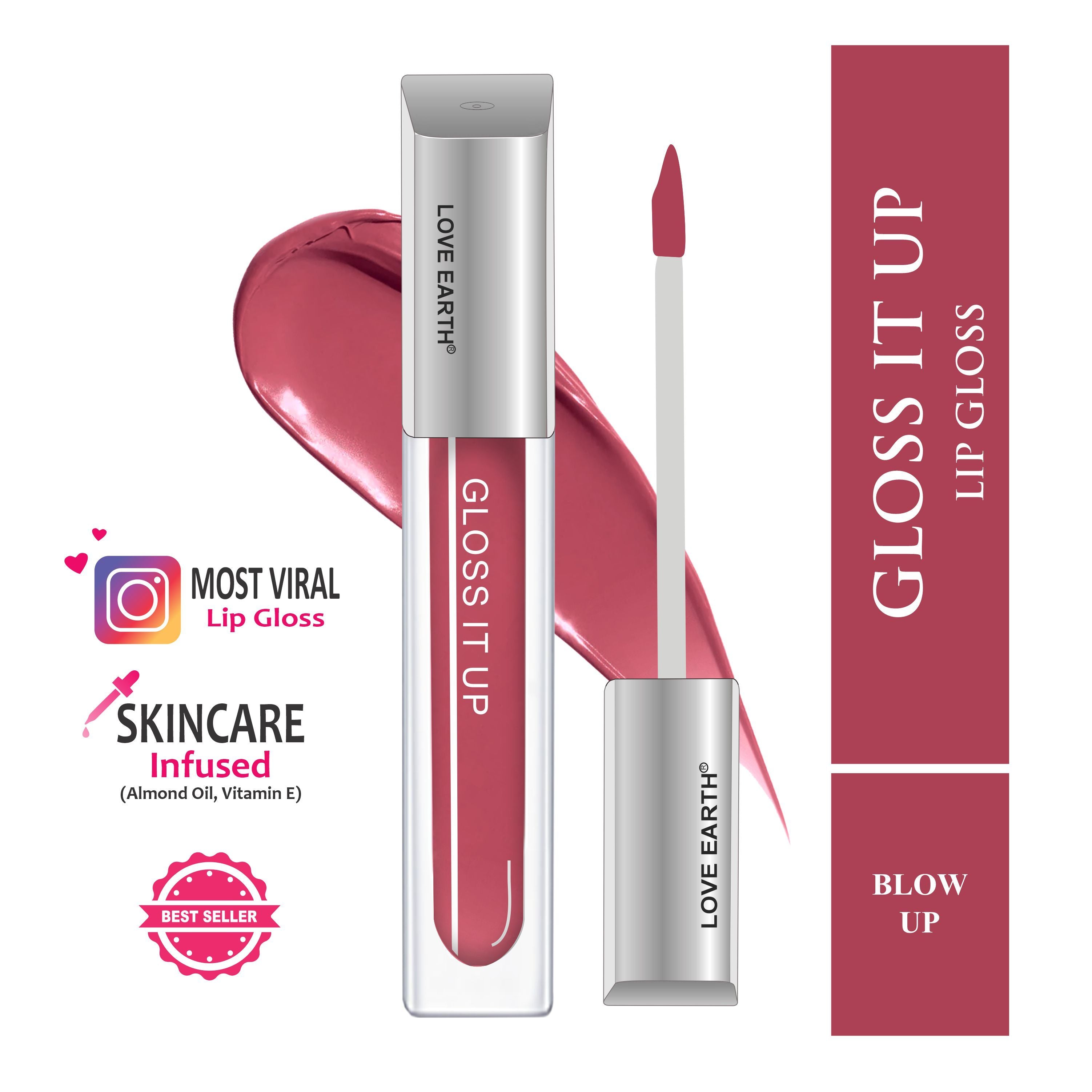 Lip Gloss High Shine And Glossy Finish - Blow Up