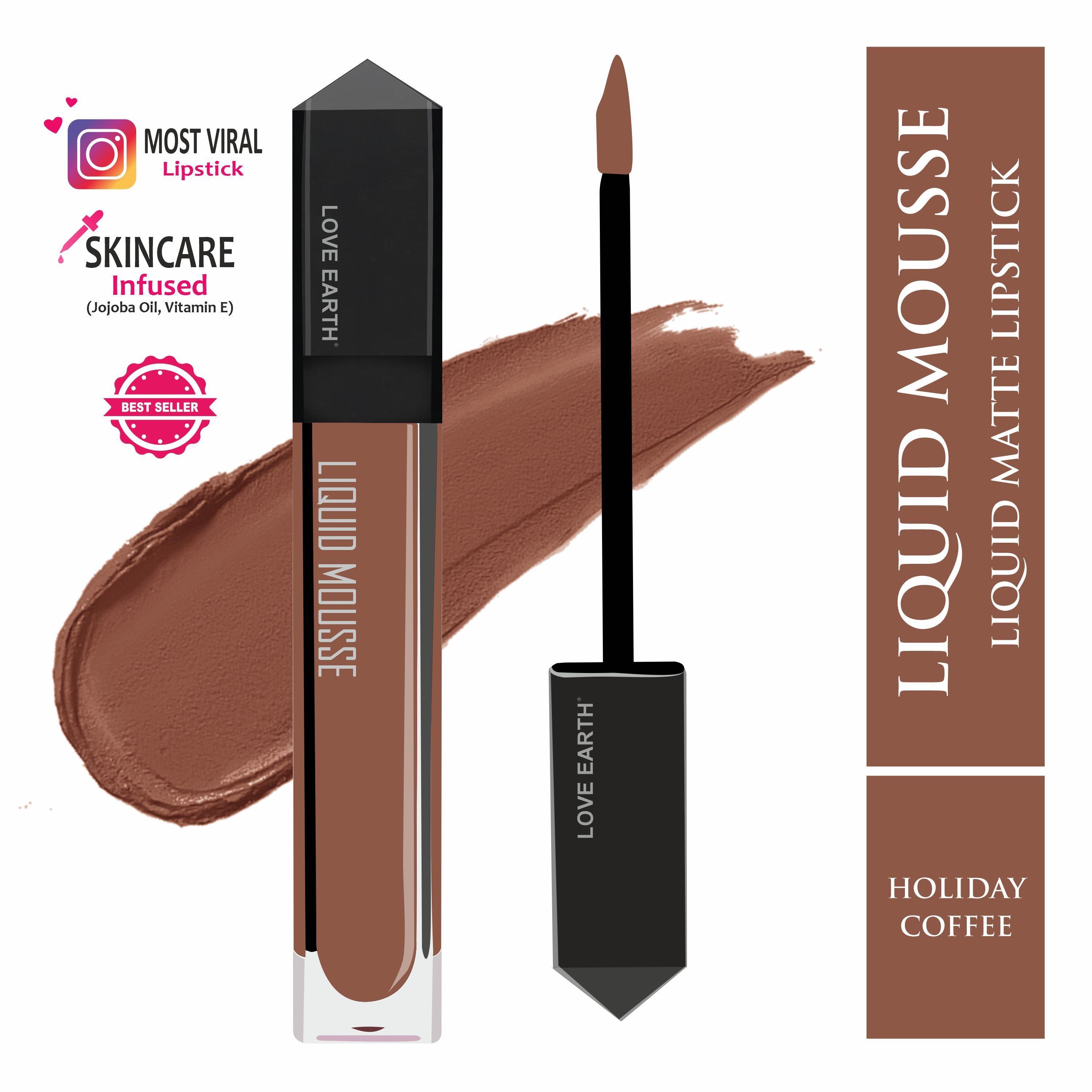Liquid Mousse Lipstick - Holiday Coffee
