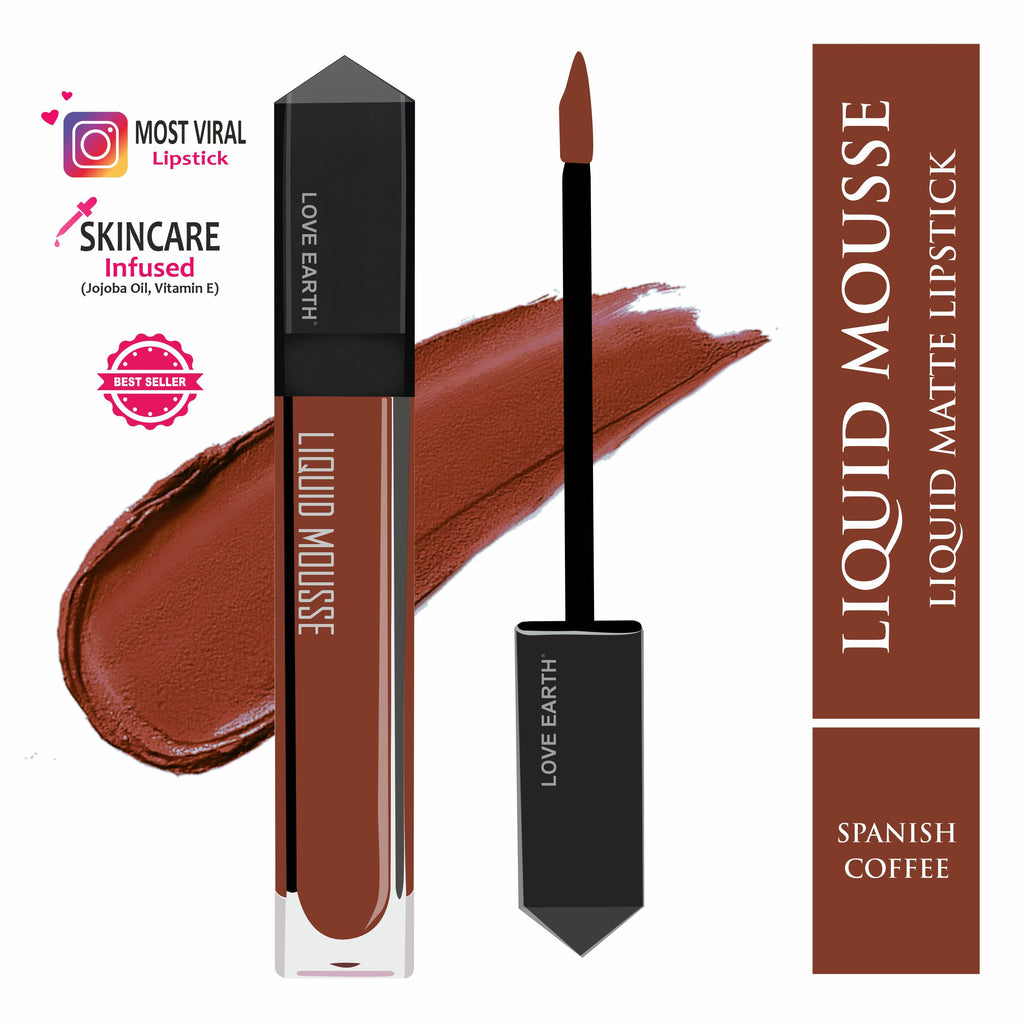 Liquid Mousse Lipstick - Spanish Coffee