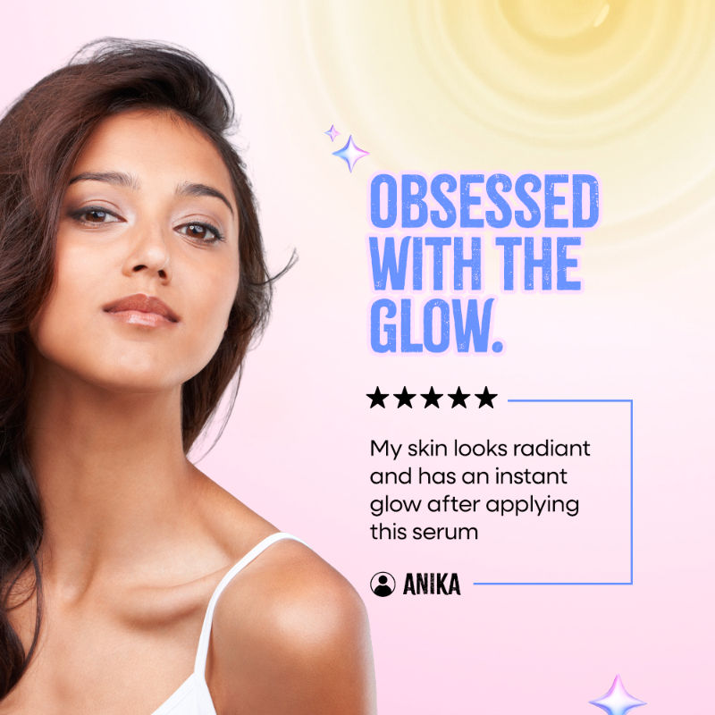 Nykaa Naturals Glow Boosting Serum Oil with Natural Vitamin C and Vitamin E
