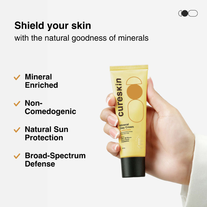 Mineral Sunscreen Day Cream Matte Finish SPF 30 PA+++ Broad Spectrum UVA, UVB & IR