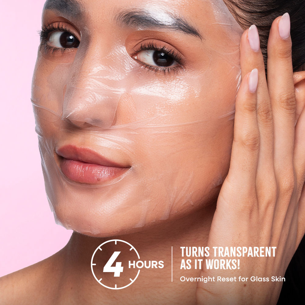 Real Collagen Mask – Hydrates, Brightens And Gives Dewy Skin Overnight - Formulated In Korea