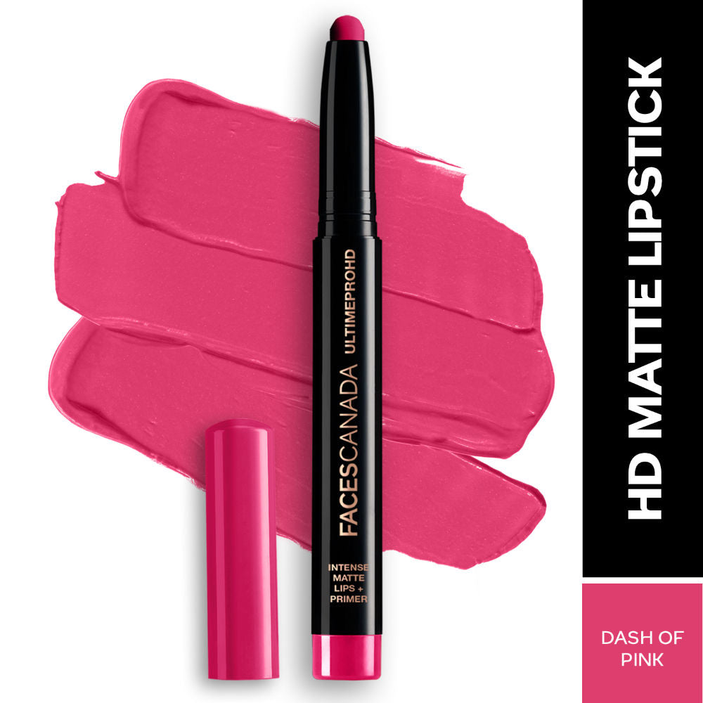 Ultime Pro HD Intense Matte Lips + Primer - Dash Of Pink05