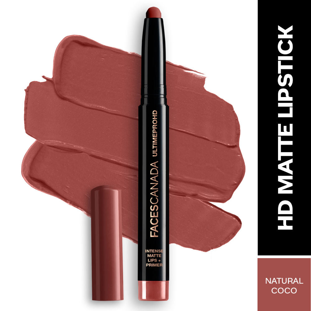 Ultime Pro HD Intense Matte Lips + Primer - Natural Coco12