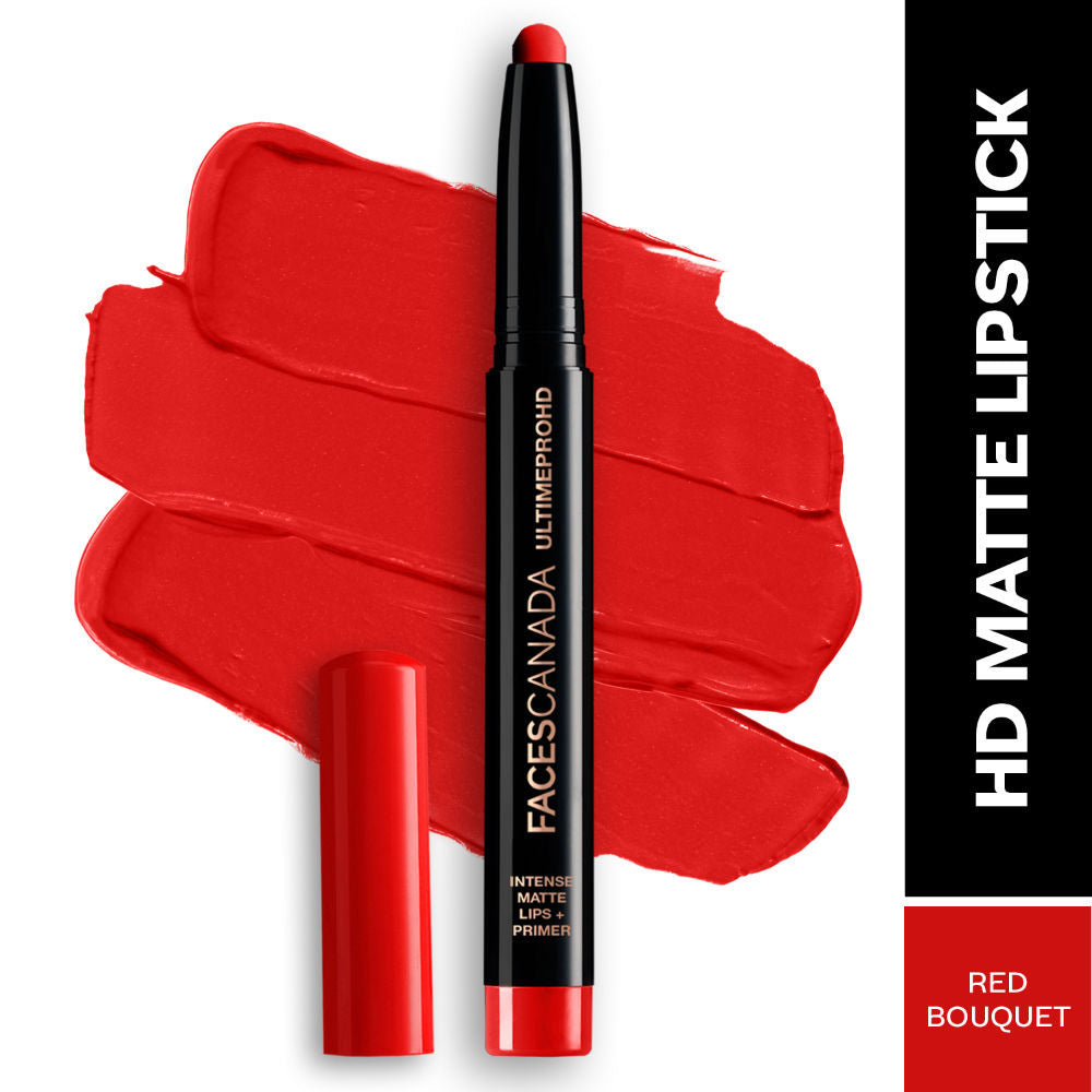 Ultime Pro HD Intense Matte Lips + Primer - Red Bouquet18
