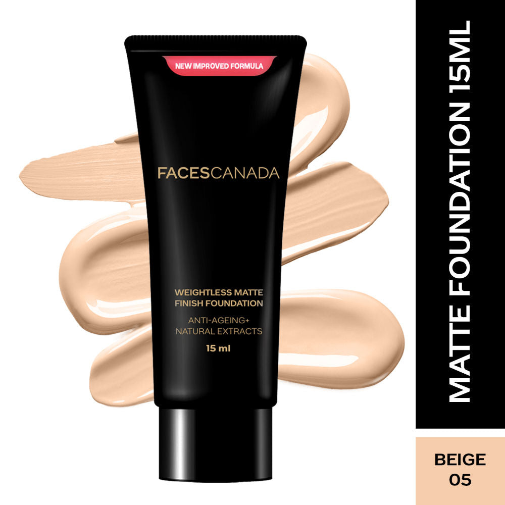 Mini Weightless Matte Finish Foundation - Beige 05