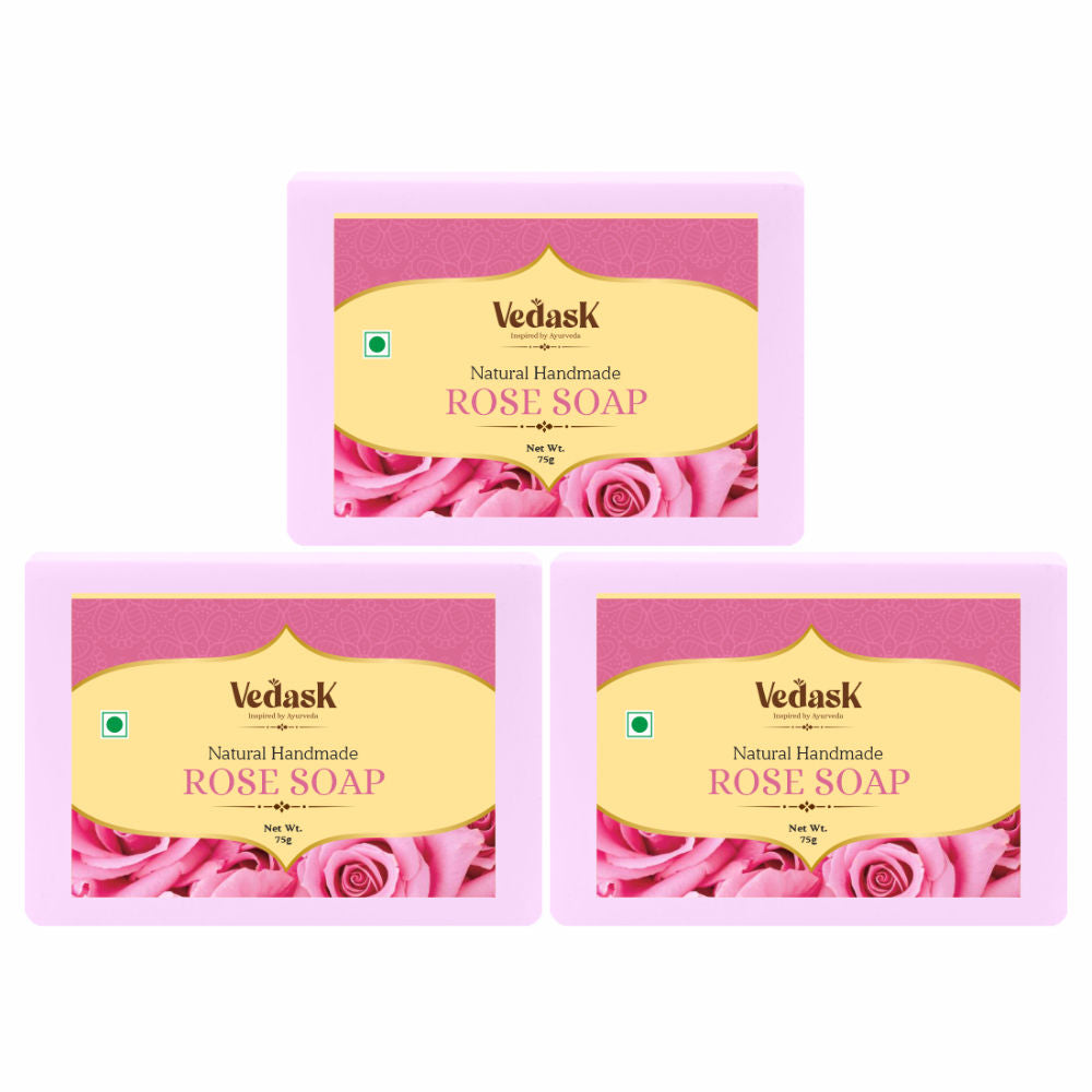 Organic Handmade Rose Bath Soap