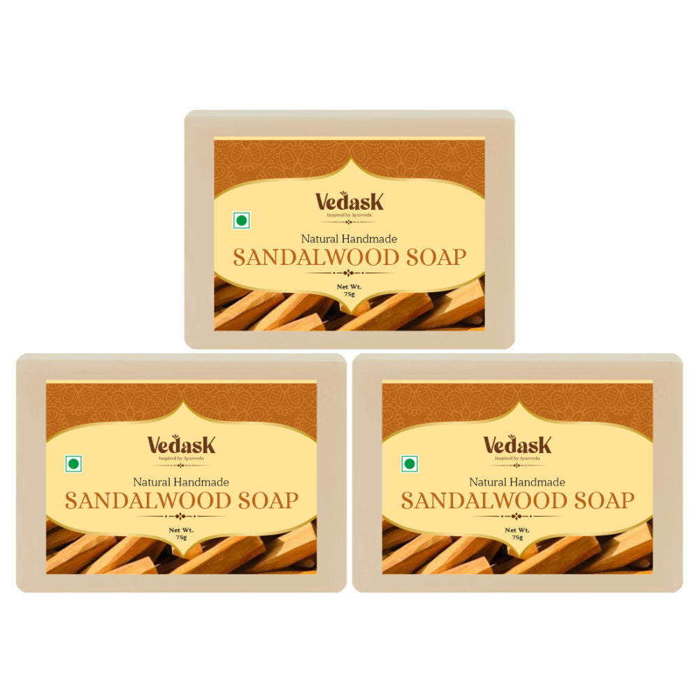 Organic Handmade Sandalwood Bath Soap