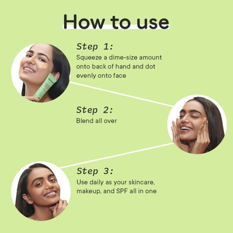 Vit E Avocado Tinted SPF 50 PA+++ Sunscreen with 2% Niacinamide