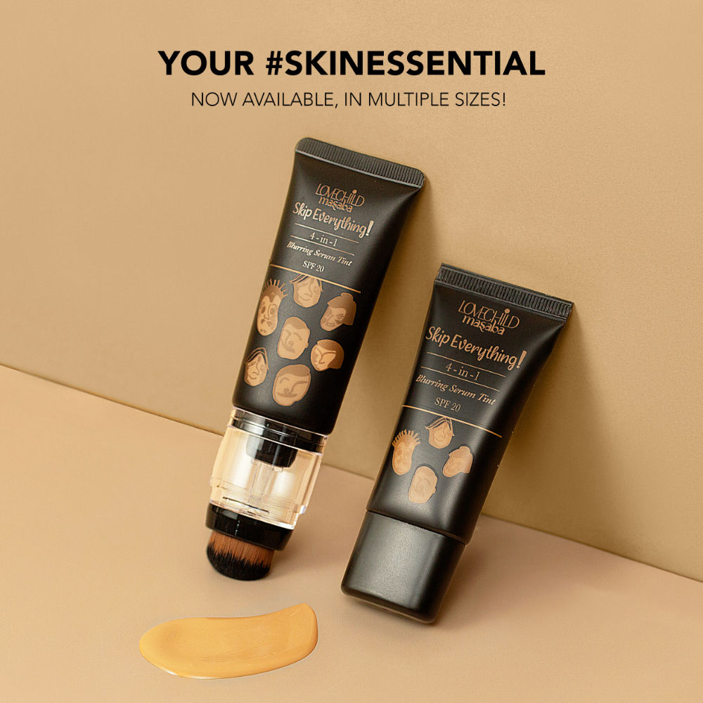 Skip Everything Serum Skin Tint SPF 20, Liquid Foundation for all Skin type, Enriched with Vitamin E for anti-ageing benefits