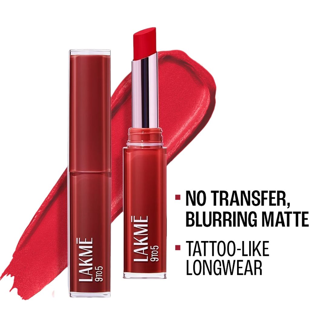 9To5 Lip Tattoo Matte Slim Stick - MR2 Red Coat