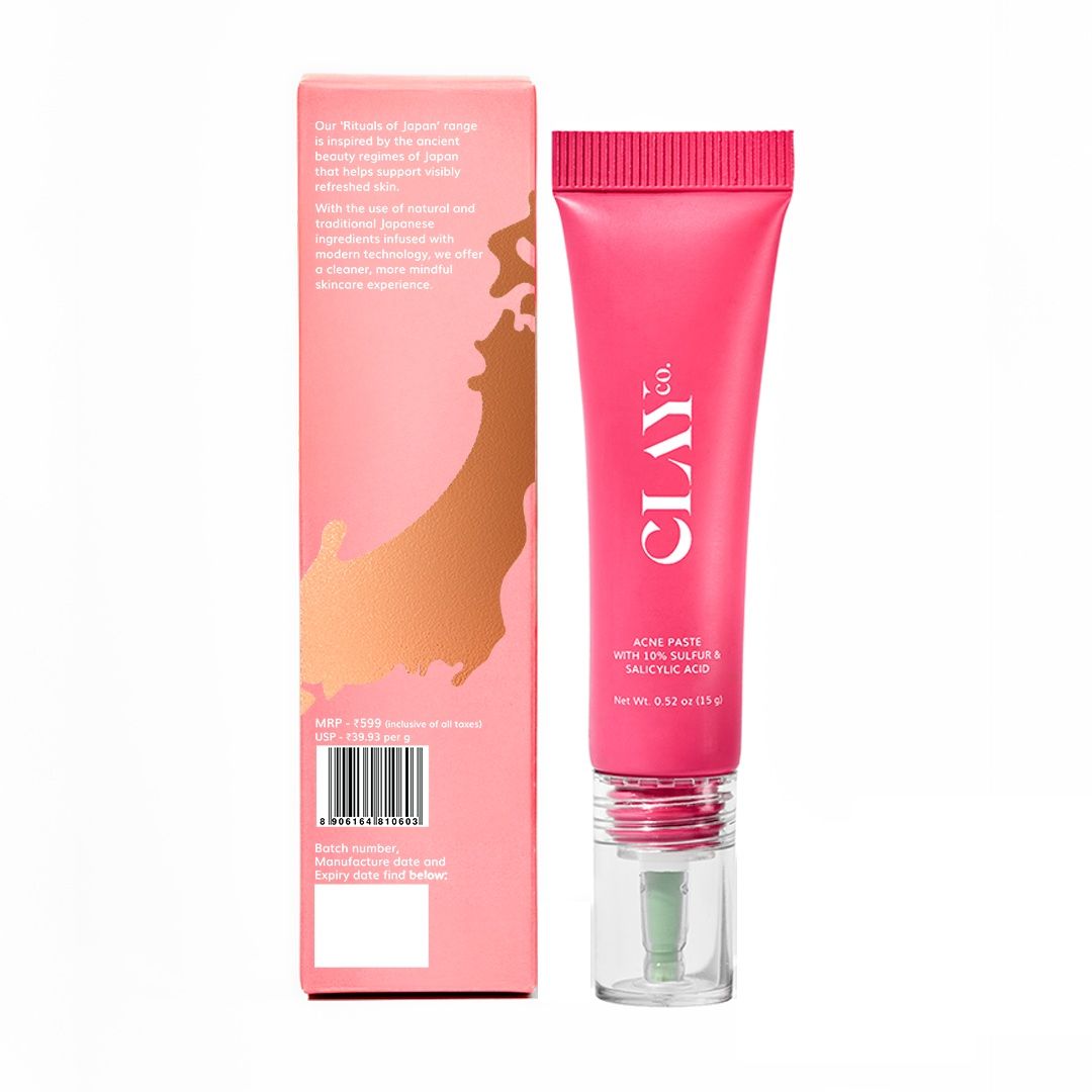 Acne Paste With 10% Sulfur & Salicylic Acid