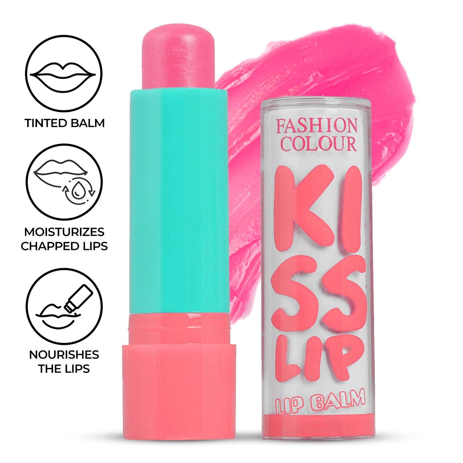 Kiss Lip Lip Balm with Shea Butter