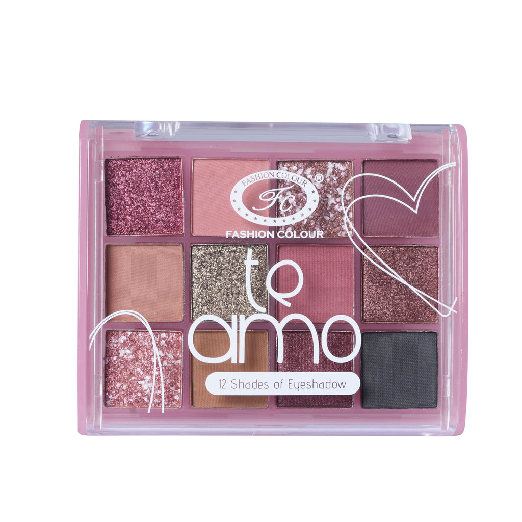 Te Amo 12 Shade Eyeshadow Palette